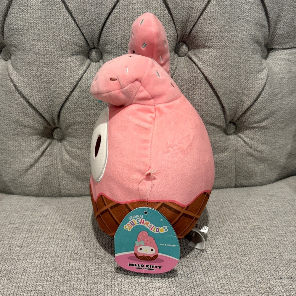 NWT! 8” My Melody Squishmallow  squishmallows plush toy kids stuffed sanrio toys - Picture 4 of 9
